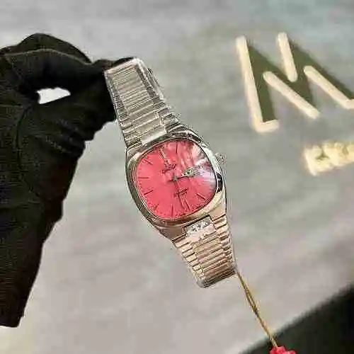 Reloj Omega para mujer combinado con movimiento mecánico original completamente automático Caja de a