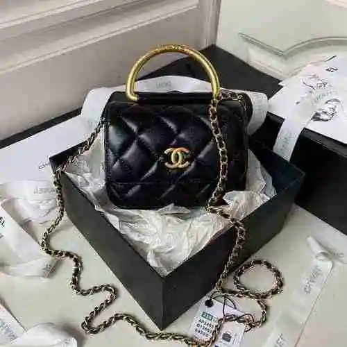 Chanel Chanel Chain Bag adopta una versión de alta gama de cuero original importado de primera calid