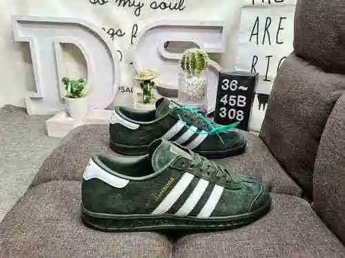 308DAdidas Handball Spezial Classic Retro Casual Board Shoes # All Shoes Made of Reversed Fur with C