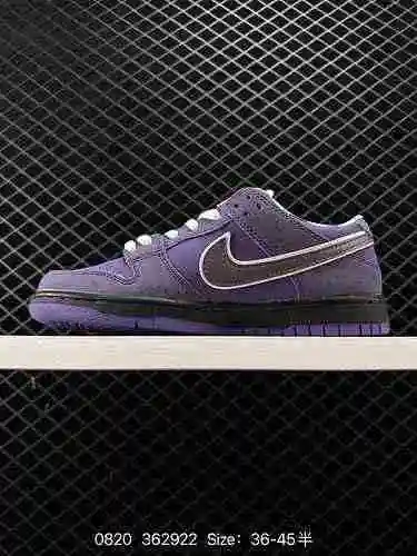 Concepts x Nk Dunk Low Pro SB" Langosta Morada" Zapatos de tabla informales deportivos de 