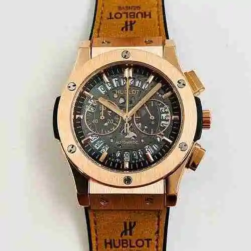 HUBLOT UBO Reloj para hombre combinado con movimiento mecánico original completamente automático Caj