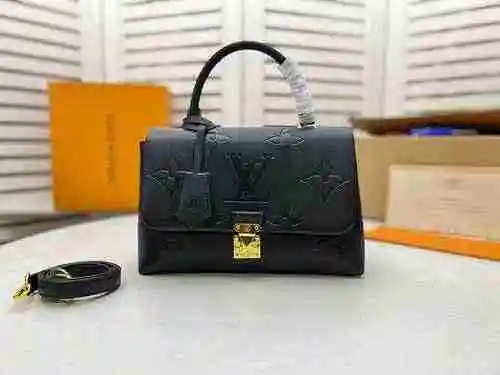 Bolso tote LV Louis Vuitton hecho de material de lona importado, bolsa de regalo de entrega de alta 
