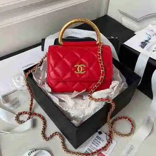 Chanel Chanel Chain Bag adopta una versión de alta gama de cuero original importado de primera calid