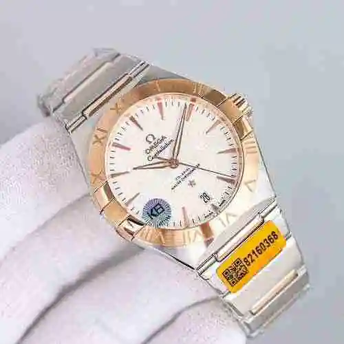 Reloj Omega para hombre combinado con movimiento mecánico original completamente automático Caja de 
