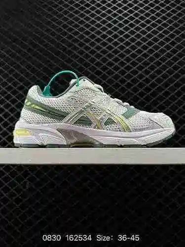7 Los zapatos Asics/Arthur para hombre y mujer están fabricados en tamaño medio, con un material sup