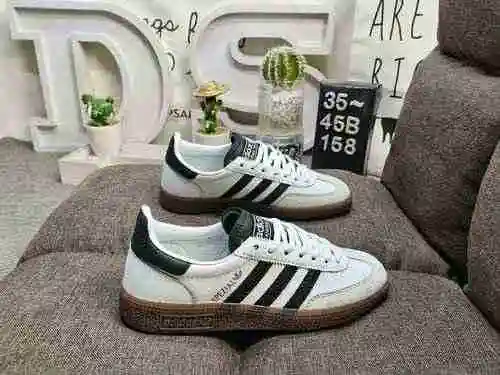 158DAdidas origins Handball Spzl Low top gray comfortable trend lightweight wear-resistant anti slip
