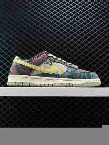 Las zapatillas retro 7 Nike Dunk Low Sp, como zapatillas de baloncesto clásicas de los años 80, fuer