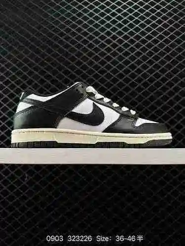 3. Los zapatos de skate deportivos informales Nike SB Dunk Low Dunk Series Low Top están hechos de u