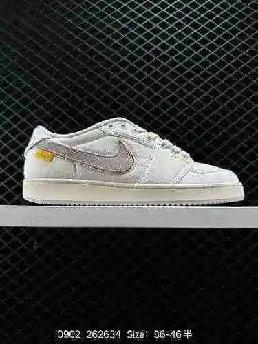 7 nivel de empresa Uion LA x Air Jordan AJ KO Zapatilla de baloncesto retro de corte bajo y marca co