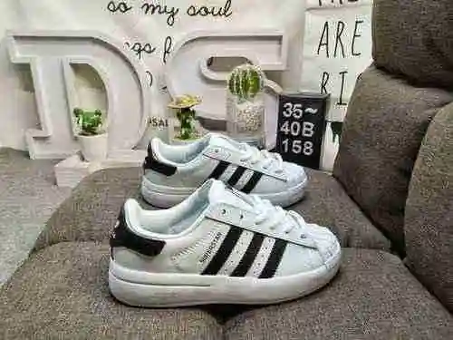 158D Adidas Originals SUPERSTAR W Shell Head Classic Versatile Casual Sports Little White Board Shoe