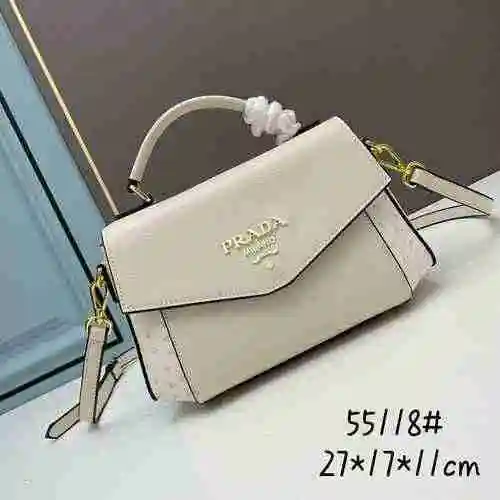 PRADA Bolso para la cabeza con cubierta Prada hecho de material de lona importado, bolsa de regalo d