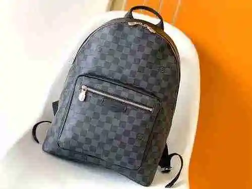 Mochila exclusiva para hombre LV hecha de material de lona importado, bolsa de regalo con entrega de