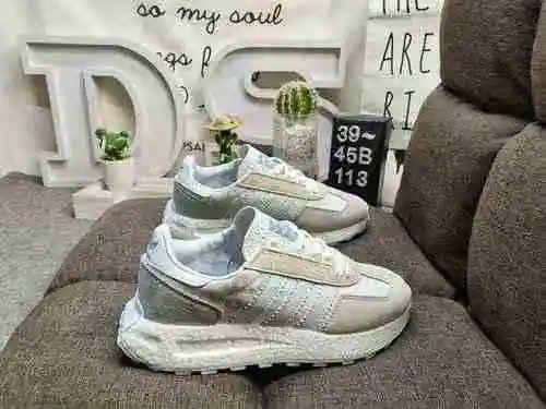 113D company level adidas Racing 1 Boost Prototype Speed Lightweight Retro Collection Versatile Brea
