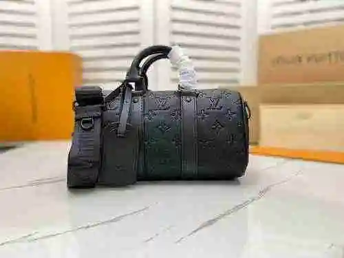 Bolso LV hecho de material de lona importado, bolsa de regalo de entrega de alta calidad, tamaño fac