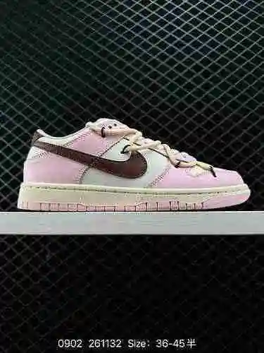 6 cordones con cordón deconstruidos Nike SB Dunk Low Hechos de fabricantes genuinos Material origina
