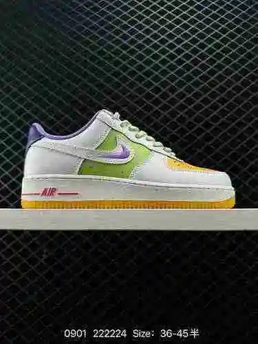 2 Nike Air Force Low Air Force One Low zapatillas deportivas informales y versátiles. El rendimiento