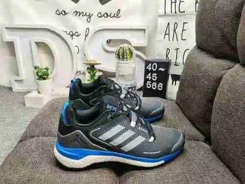 566DAdidas ADO Terrex Agravic breathable mesh cushioning and wear-resistant sports shoes Mountaineer