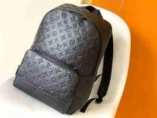 Mochila exclusiva para hombre LV hecha de material de lona importado, bolsa de regalo con entrega de