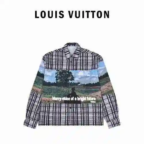 Louis Vuitton 23ss New Cotton Shirt Coat