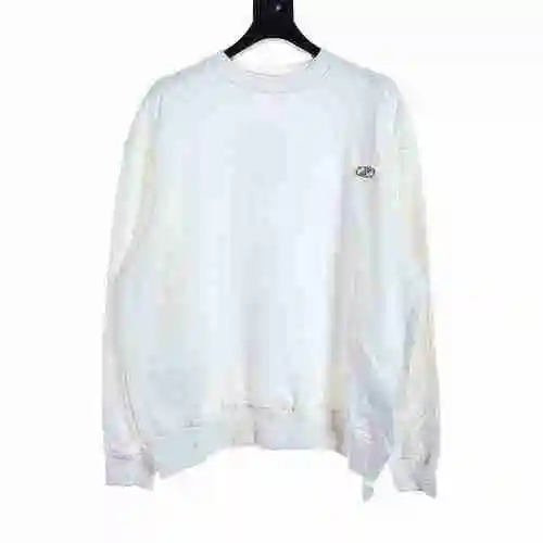 We11done 22Fw Bullet Screen Embossed Embossed Round Neck Sweater