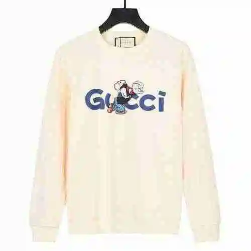 Gucci Gucci's 2023 Autumn/Winter New Popeye Collection Digital Spray Printed Letter Logo Men's and W