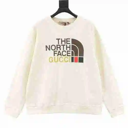 G Family x TNF North Co branded Printed Round Neck Sweater