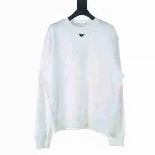 Prada PRD 23 New Collar Triangle Sign Round Neck Sweater