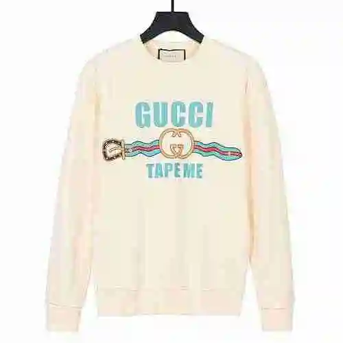 Gucci Gucci 23ss Popular Wave Belt Belt Round Neck Sweater