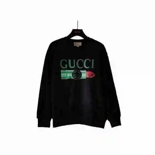 Gucci Gucci 2023SS Autumn/Winter logo print+lipstick print, collar chain bottom fully wrapped round 
