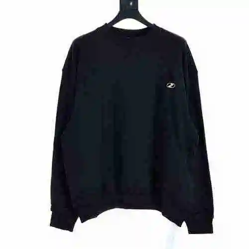 We11done 22Fw Bullet Screen Embossed Embossed Round Neck Sweater