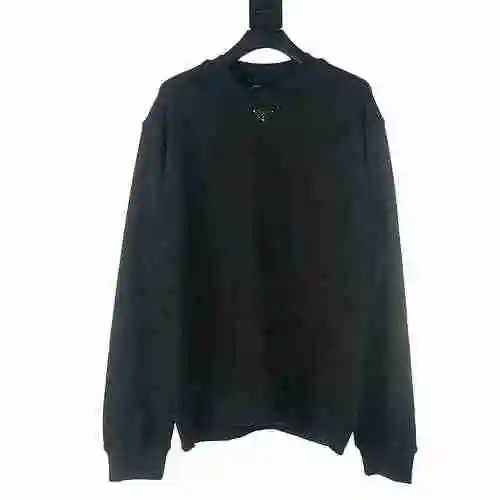 Prada PRD 23 New Collar Triangle Sign Round Neck Sweater