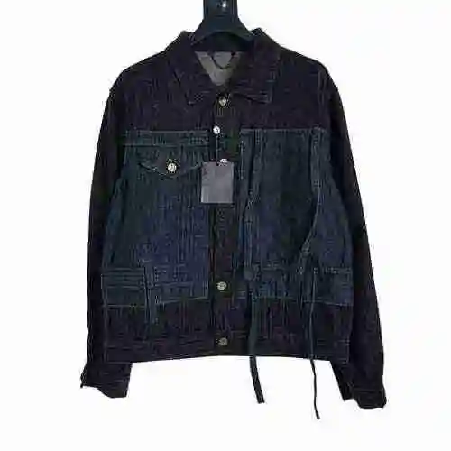 Kunlun Mountains Strap Denim Coat