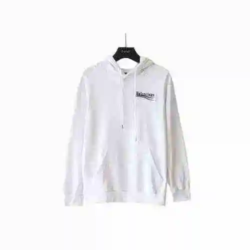 Balenciaga/Balenciaga Cola Letter Embroidered Hoodie