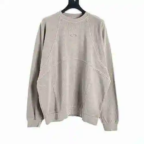 Grailz 23FW Wash Embroidered Round Neck Sweater