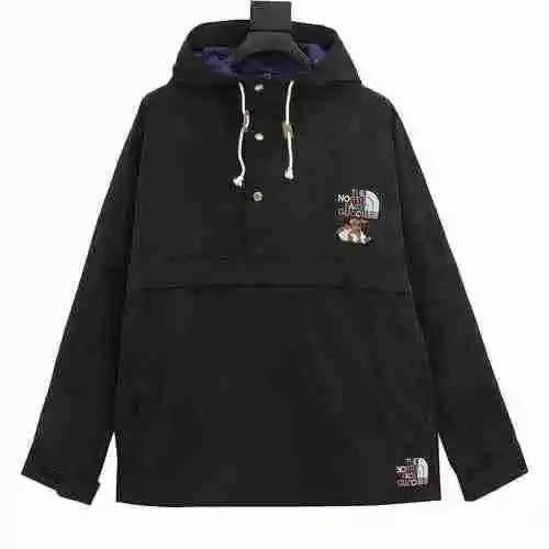 G Family x TNF North Co branded Cotton Jacket Charge Coat