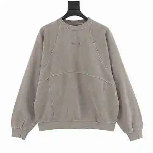 Grailz 23FW Wash Embroidered Round Neck Sweater