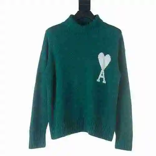 Ami Paris Love High Neck Sweater