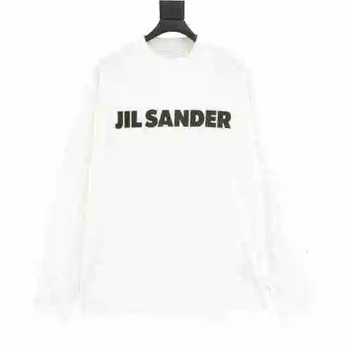 JIL SANDER 23FW Classic Chest Letter Print Long Sleeve T-shirt