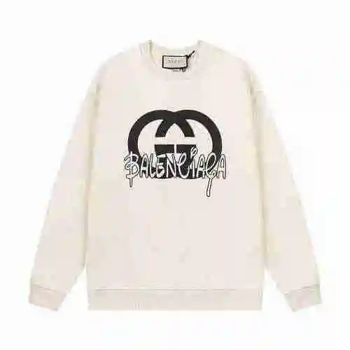 Gucci Gucci 2023 Autumn/Winter New Co branded Balenci * Balencia Exclusive Series Digital Spray Prin