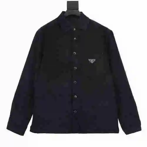 Prada PRD 23SS Thin Corduroy Long Sleeve Shirt Coat