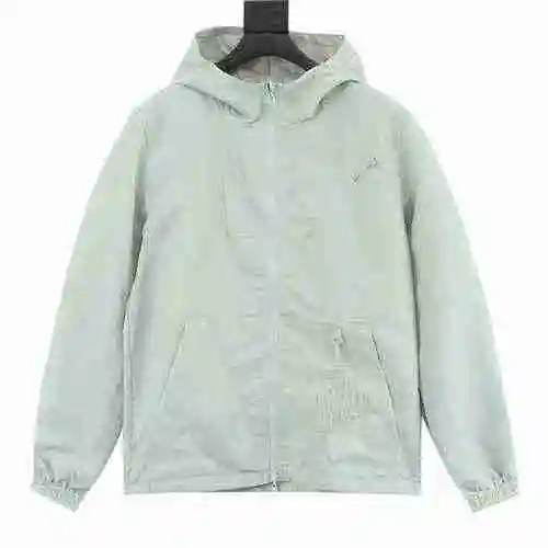 1V dark patterned jacquard double-sided jacket, charge jacket jacket