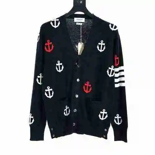 Anchor full print cardigan