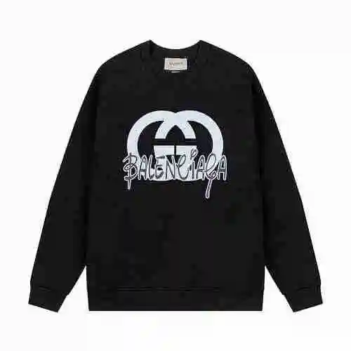 Gucci Gucci 2023 Autumn/Winter New Co branded Balenci * Balencia Exclusive Series Digital Spray Prin