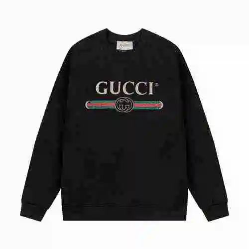 Gucci Gucci Classic Popular Digital Jet Printing Belt Letter Logo Sweater