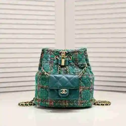 Mochila hecha de material de lana importado, bolsa de regalo de entrega de alta calidad, tamaño fact