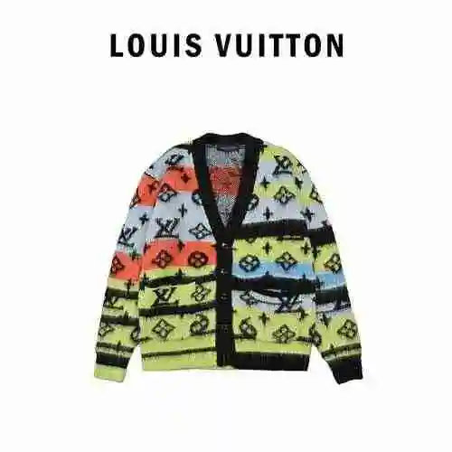 Louis Vutton 22FW Gradient Mohair Cardigan