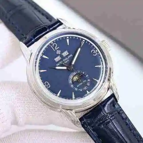 Reloj Patek Philippe para hombre combinado con movimiento mecánico original completamente automático
