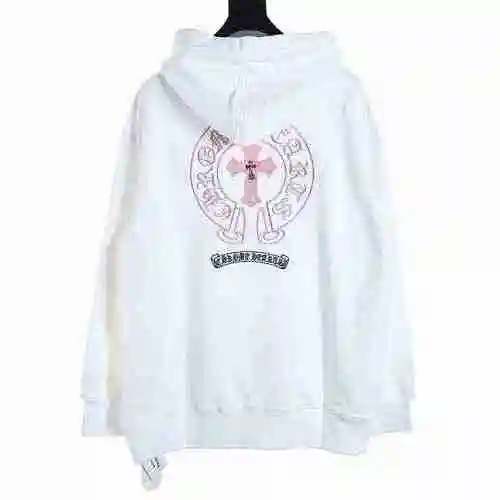 CH CROXIN 23FW EMBROIDERED horseshoe hoodie
