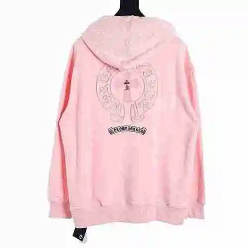 CH CROXIN 23FW EMBROIDERED horseshoe hoodie