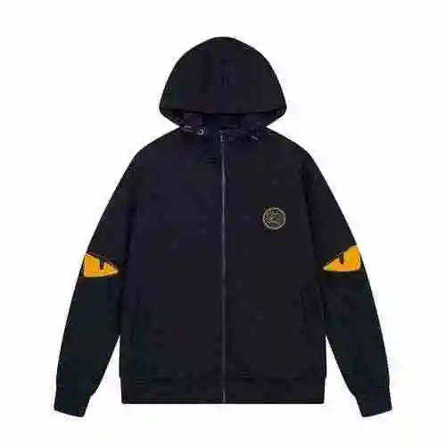 Fendi FENDI Fall 2023 Coat Devil's Eye Zipper Coat